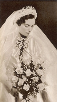 Images Dated 3rd March 2011: The Duchess of Gloucester on her wedding day