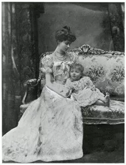 The Duchess of Marlborough and the Marquess of Blandford