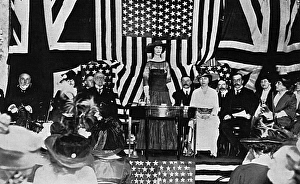 Duchess of Marlborough at Relief Fund meeting Duchess of Marlborough at Relief Fund meeting