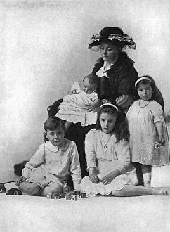 Katherine Gallery: The Duchess of Norfolk and her children
