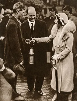 Images Dated 21st November 2017: The Duchess of York at the Abercynon Colliery, South Wales