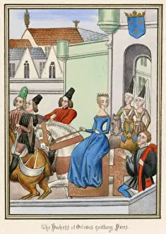 Hennin Prints: Duchesse D orleans / Frois