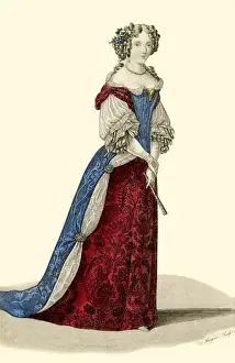 1681 Prints: Duchesse De Fontanges