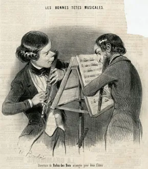 Images Dated 11th July 2018: DUET FOR 2 FLUTES