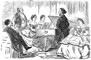 Soiree Prints: A duet under difficulties, 1863