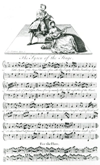Images Dated 22nd February 2011: Duet for viol and flute - The siren of the stage