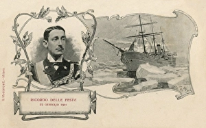 Abruzzi Gallery: Duke of Abruzzi and Ship Stella Polari