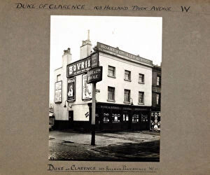 Notting Collection: Duke Of Clarence PH, Notting Hill (Old), London