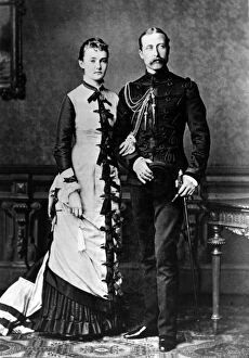 Duke and Duchess of Connaught, c.1879
