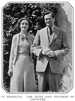 Kennedy Prints: The Duke and Duchess of Leinster