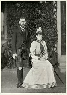 Images Dated 27th November 2017: Duke of and Duchess of York 1895