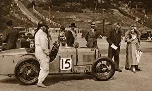 Images Dated 21st November 2017: The Duke and Duchess of York at Brooklands - Junior Car Club