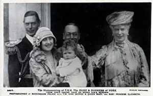 Reunited Prints: Duke and Duchess of York return from Empire Tour