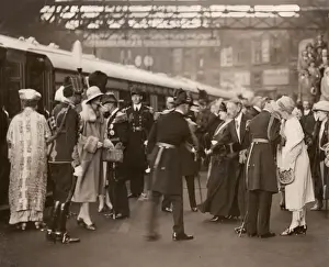 Duke and Duchess of York returning home