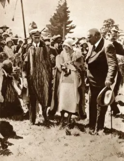 Duke and Duchess of York - Rotorua District - Apirana Ngata