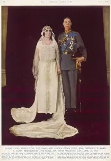 Royal Wedding Dresses Gallery: Duke and Duchess of York on their wedding day