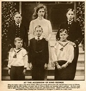 Harewood Prints: Duke and Duchess of Yorks six children