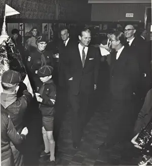 Duke of Edinburgh at Baden Powell House, London