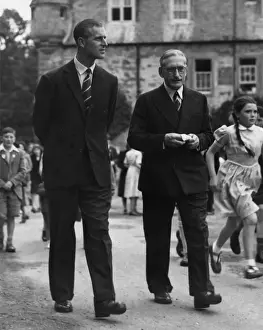 Fete Prints: The Duke of Edinburgh visits Gordonstoun