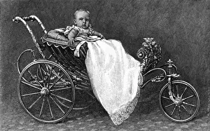 Prams Prints: Duke in Pram 1870