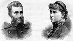 Alexandrovich Gallery: Duke Sergei Alexandrovich and Elizabeth of Hesse