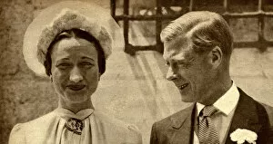Abdication Collection: Duke of Windsor marries Wallis Simpson in France