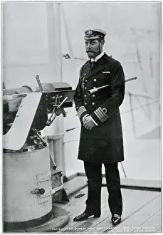 Duke of York on HMS Crescent 1898