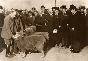 Duke of York at Smithfield Club Fat Stock Show