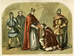 Oath Gallery: Duke of York taking oath to be faithful to Henry VI