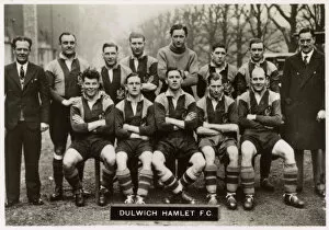 Football Collection: Dulwich Hamlet FC football team 1936