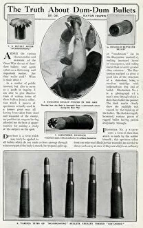 Nosed Gallery: Dum-dum bullets used during WW1