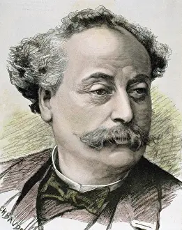 Fils Prints: DUMAS, Alexandre (1824- 1895). French novelist and playwrigh