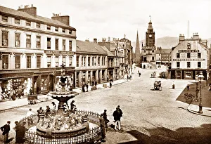 Dumfries High Street early 1900s