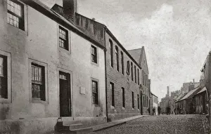 Housed Prints: Dumfries house where Burns died and Boys Industrial School