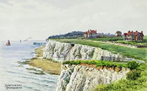Cliff Prints: Dumpton Gap, Broadstairs, Kent