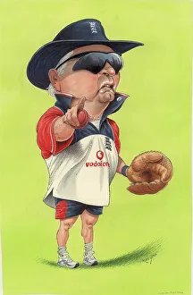 Fletcher Prints: Duncan Fletcher - Cricket Coach