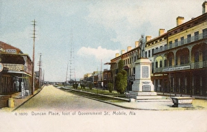 Alabama Collection: Duncan Place, Mobile, Alabama, USA