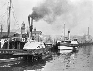 Steam Boat Gallery: Dundee / Harbour 1912