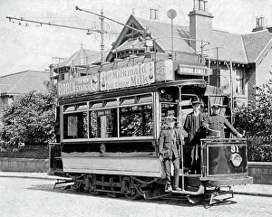 Dundee tram Edwardian period