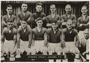 Violet Prints: Dundee Violet Juniors FC football team 1934-1935