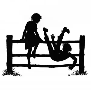 Dunderpate falling off the fence