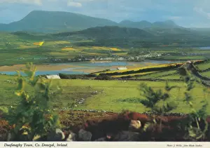 Donegal Prints: Dunfanaghy Town, County Donegal, Republic of Ireland