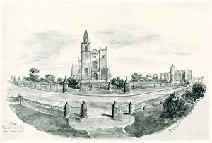 Perspective Collection: Dunfermline Abbey Roadway From Tower Hill