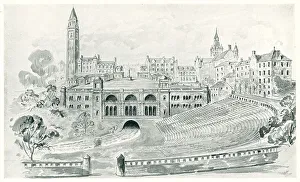 Perspective Collection: Dunfermline Perspective Sketch