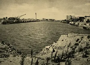 Dunkirk, France - the docks, WW2