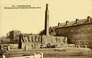 Dunkirk, France - Monument des Fusiliers Marins
