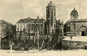 Images Dated 23rd February 2016: Dunkirk, France - Tower Leughenaer