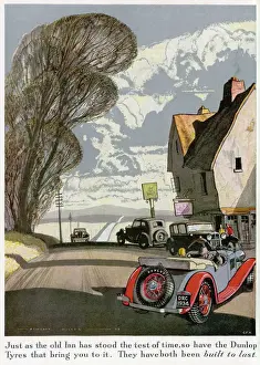 Tyre Prints: Dunlop Tyre Advert 17