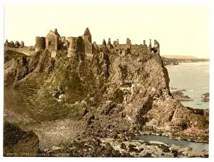 Dunluce Castle. County Antrim, Ireland