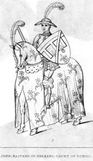 1468 Prints: Dunois (On Horseback)